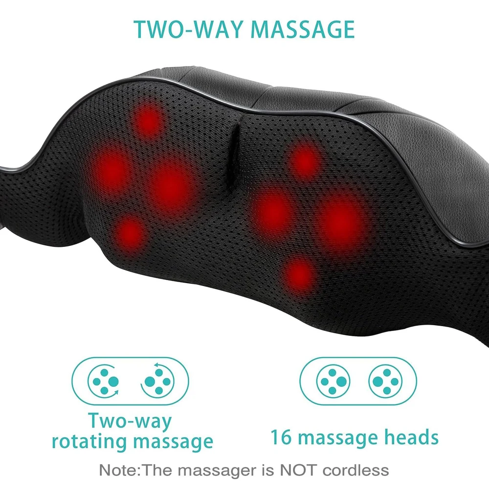AERLANG Masajeador Cervical y Espalda con Calor Relajante