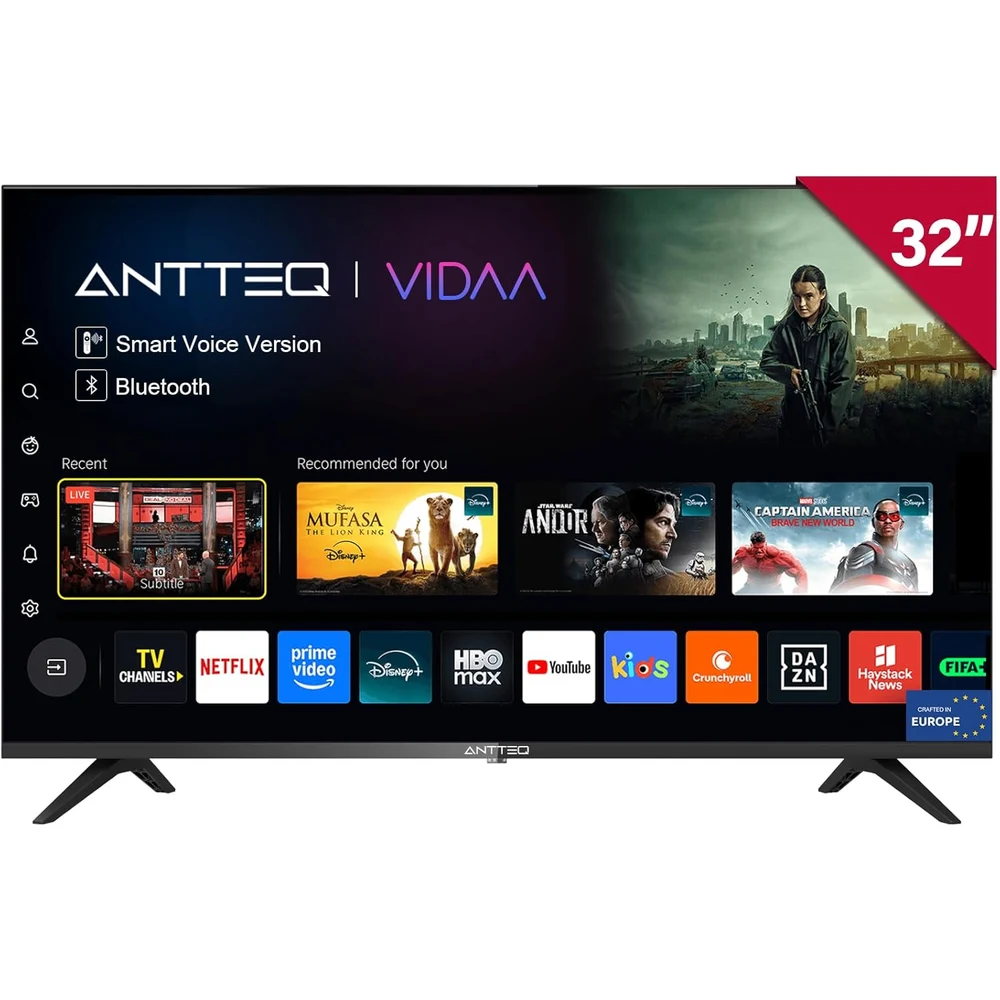Antteq Vita 32" HD VIDAA Bluetooth foto 1