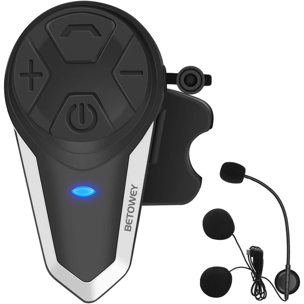 BETOWEY BT-S3 Intercomunicador Casco Moto Bluetooth foto 1