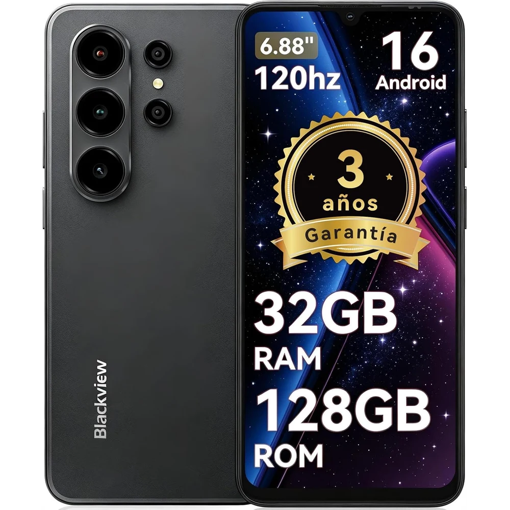 Blackview WAVE 10 8GB+128GB Negro foto 1