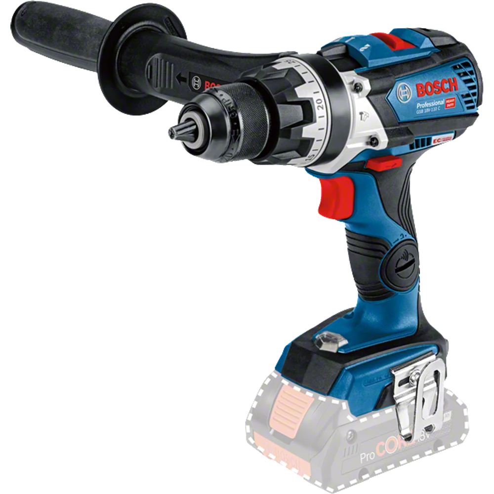 Bosch PRO Taladro con percusión a batería GSB 18V-110 C