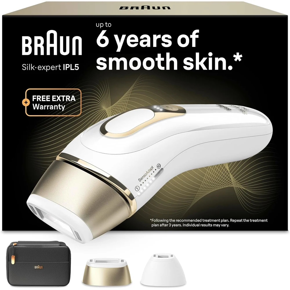 Braun Depiladora Luz Pulsada Silk-expert Pro 5, PL5140