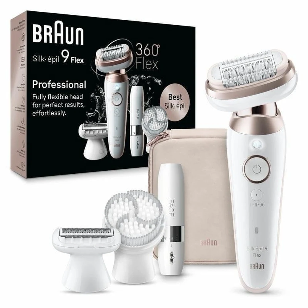 Braun Silk-épil 9 Kit Depiladora Eléctrica Mujer