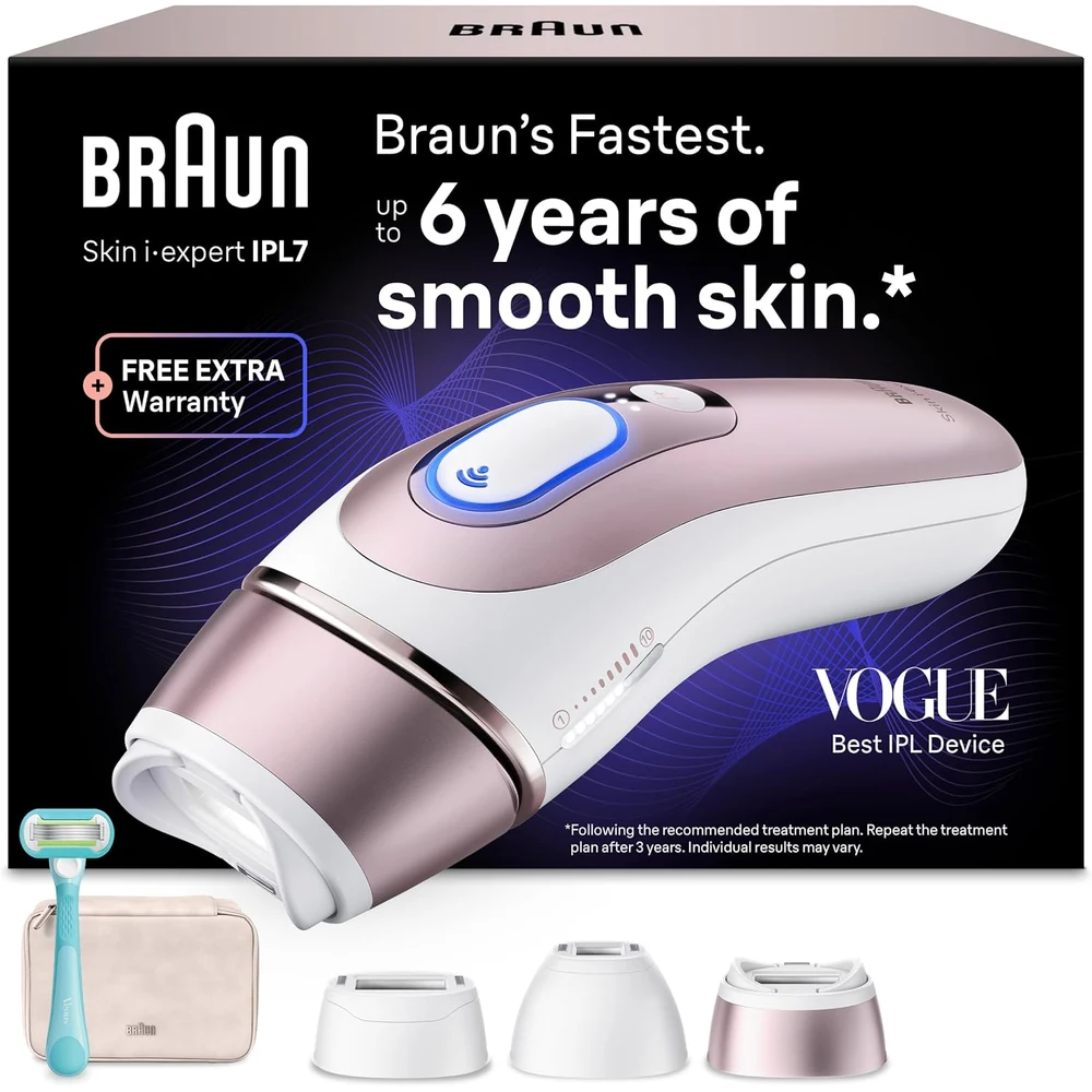 Braun Depiladora Luz Pulsada Smart IPL Skin i·expert, PL7311