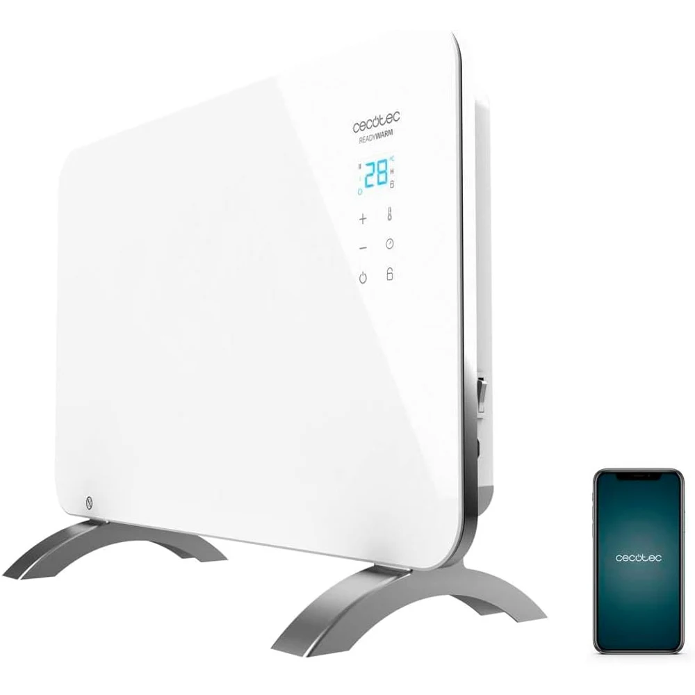 Cecotec Radiador Eléctrico Bajo Consumo Ready Warm 6650 Crystal Connection foto 1