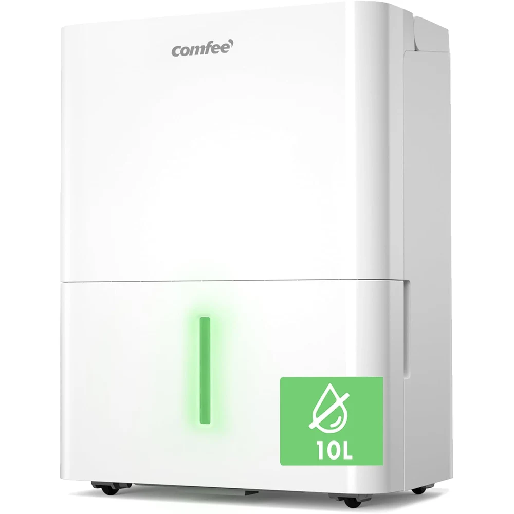 COMFEE' Deshumidificador de Humedad 10L para Interior Hasta 20m²