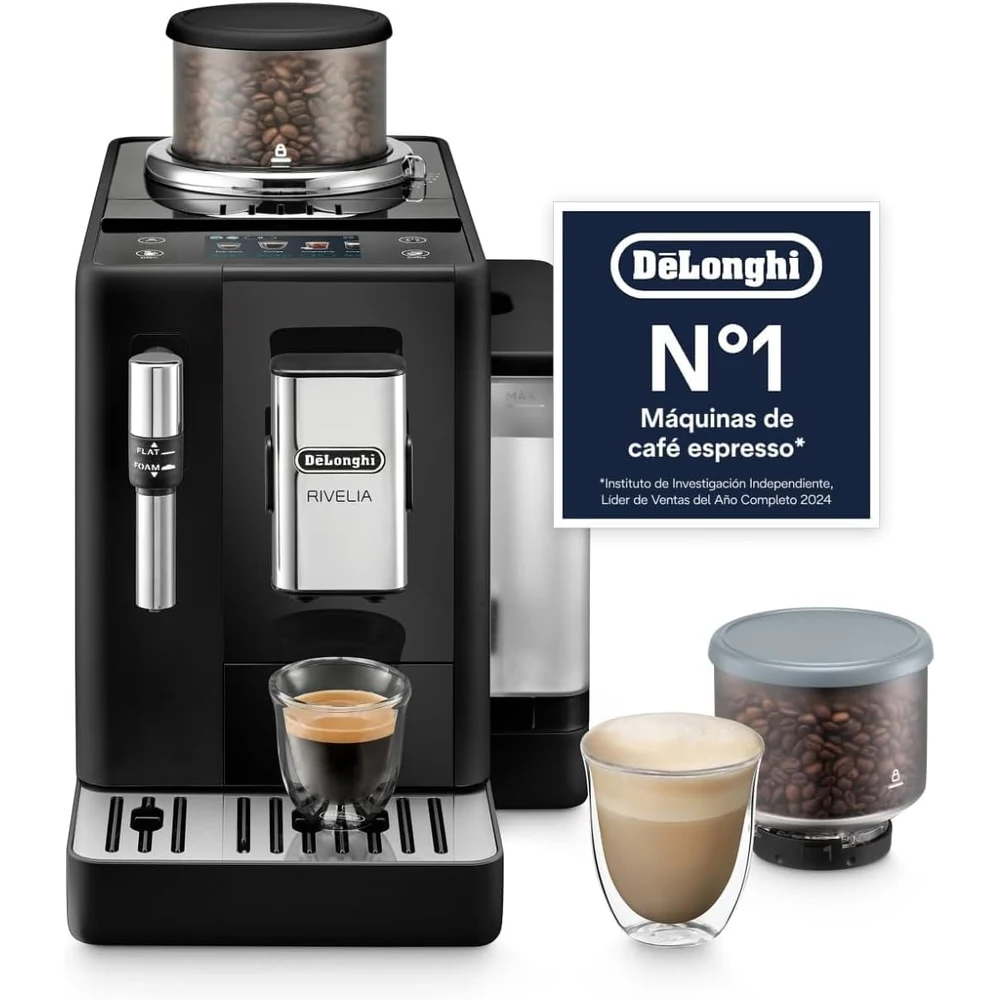 De'Longhi Rivelia Cafetera Superautomática 8 Bebidas