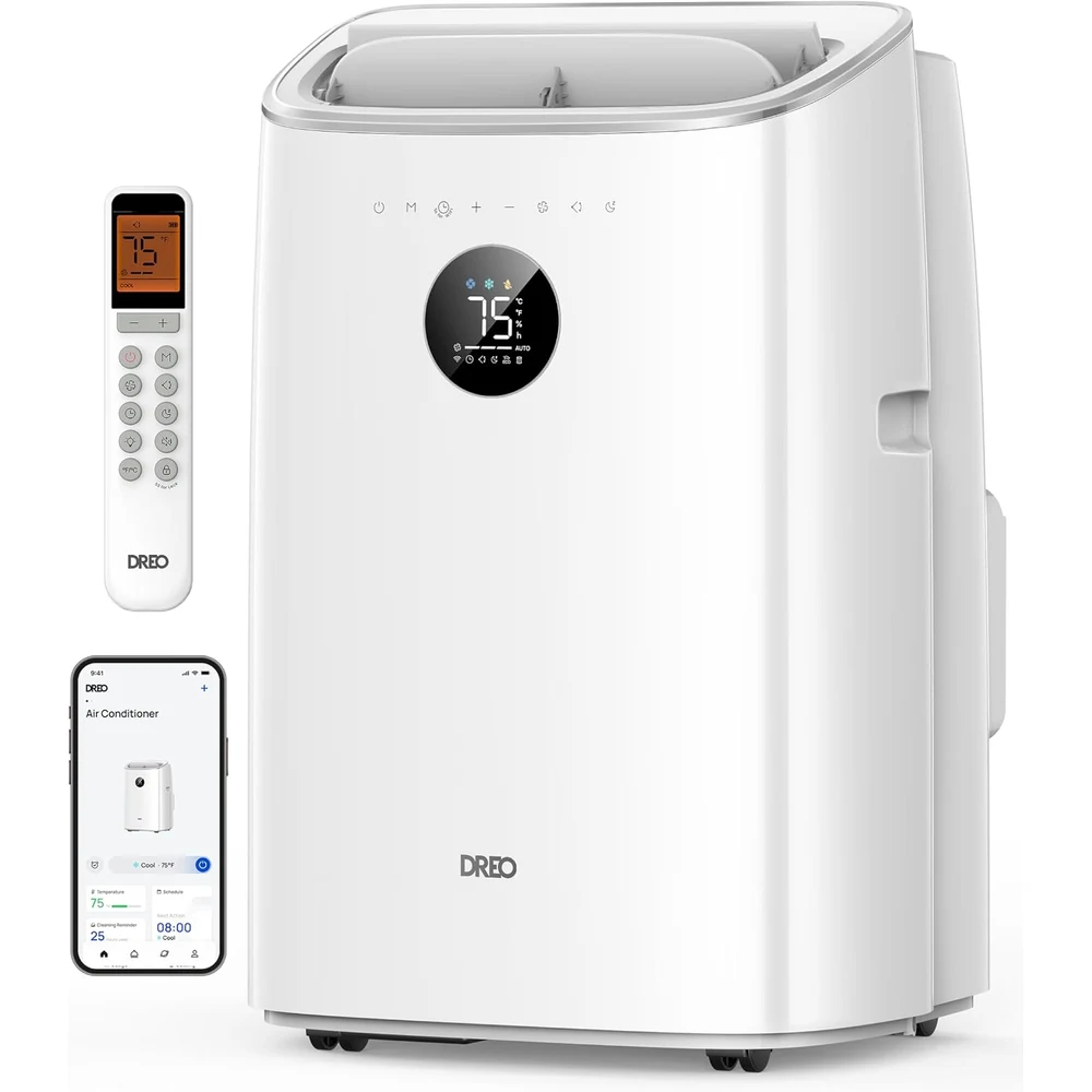 DREO Aire Acondicionado Portátil 7500 BTU 3 en 1
