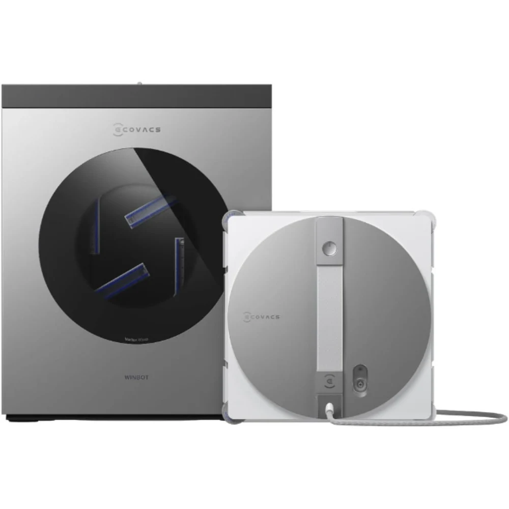 ECOVACS WINBOT W3 OMNI Robot Limpiacristales con Estación Multifunción