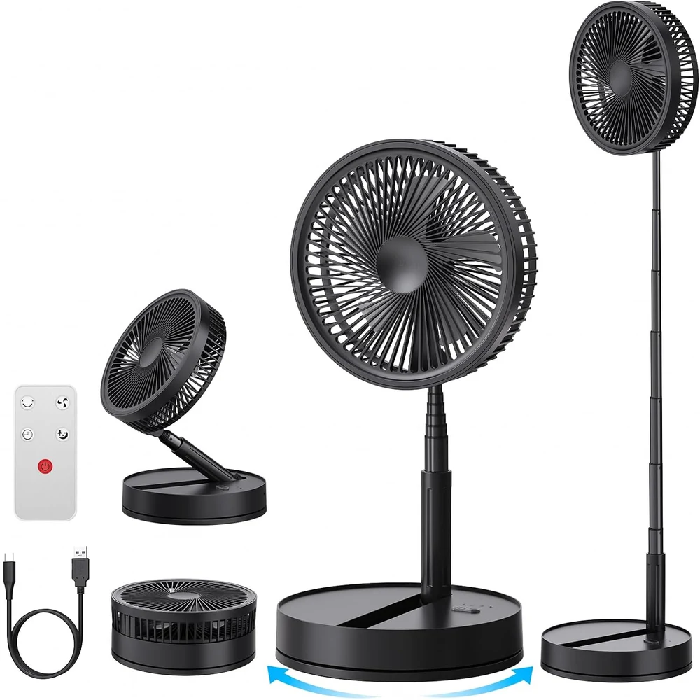 FGRYB F9 Ventilador de Pie Portátil Silencioso