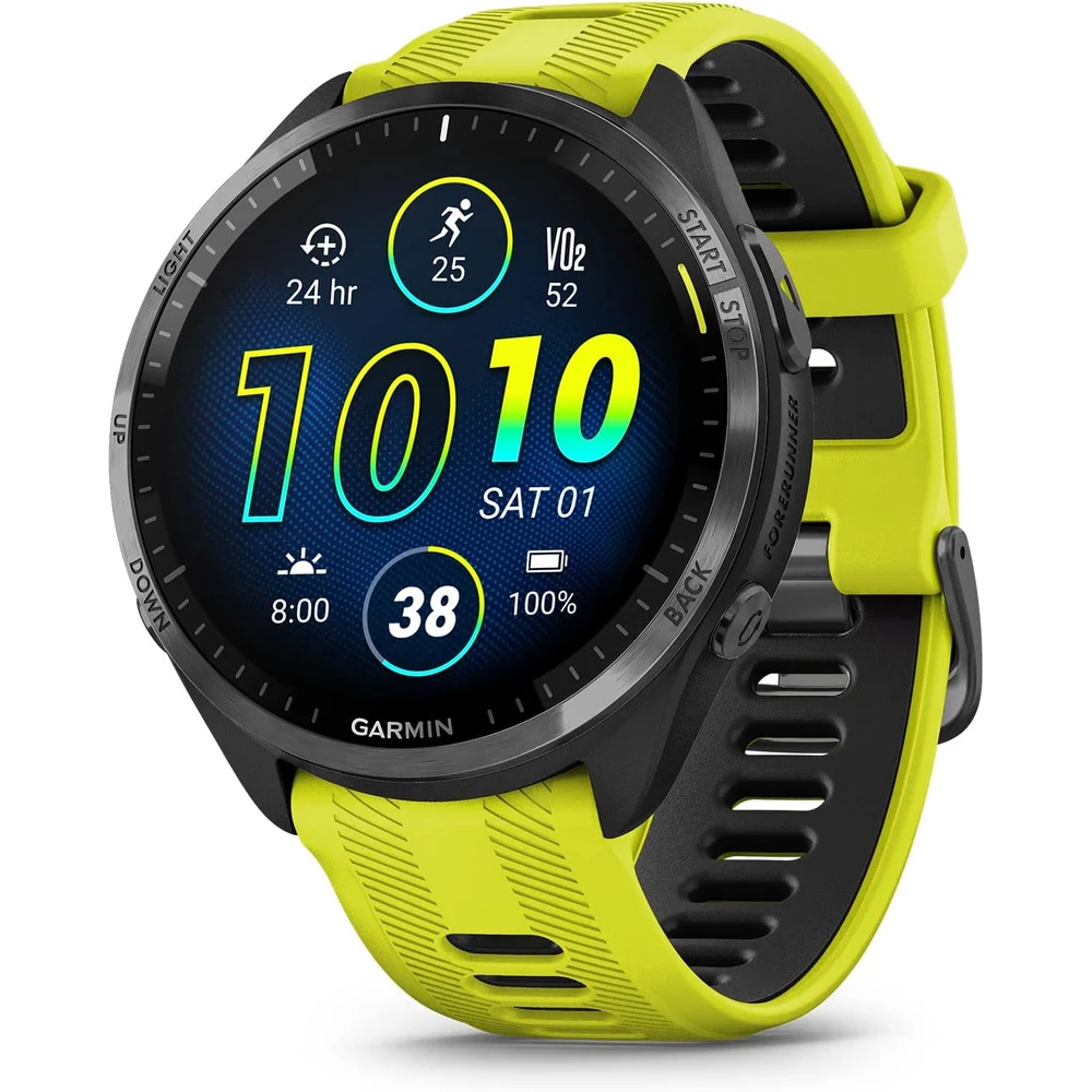 Garmin Forerunner 965 Amp Amarillo y Negro foto 1
