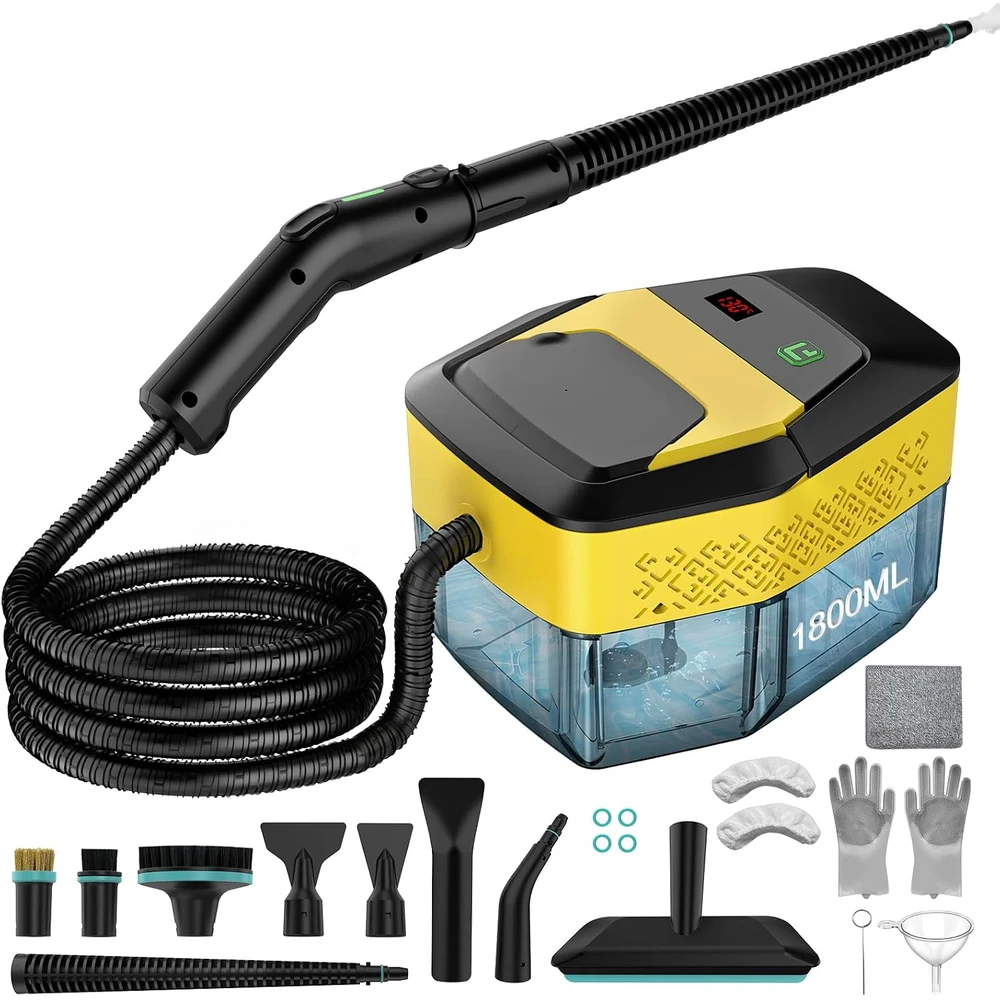Granarbol Limpiador a Vapor 1,8L con Pantalla Digital