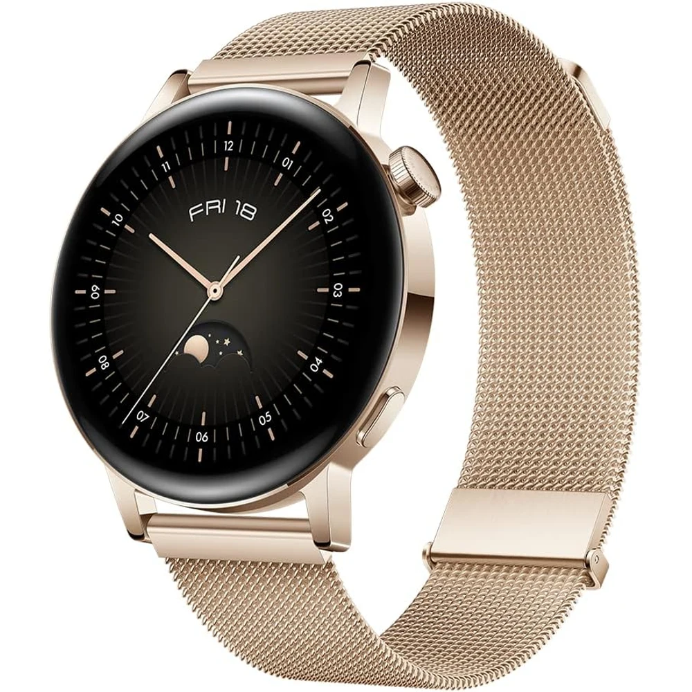 HUAWEI Watch GT 3 Correa Milanese Oro Claro foto 1