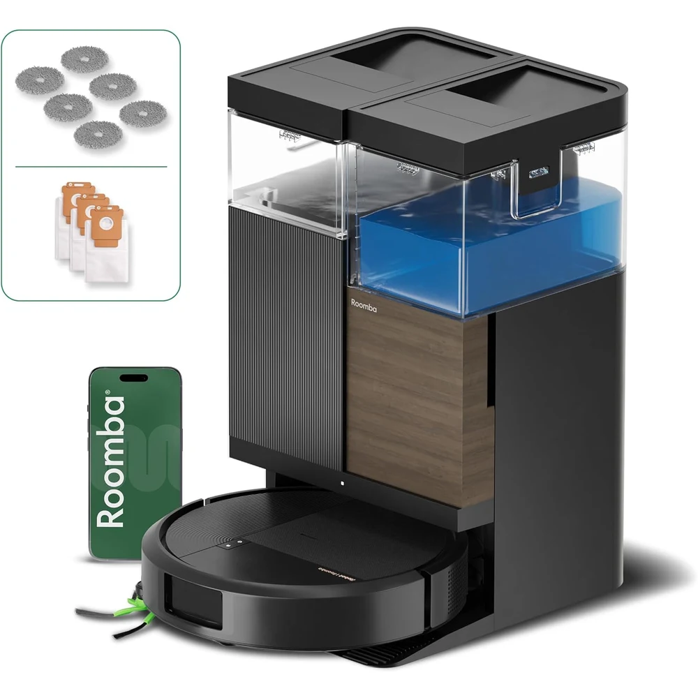 iRobot Roomba Plus 576 Combo y Base AutoWash multifunción