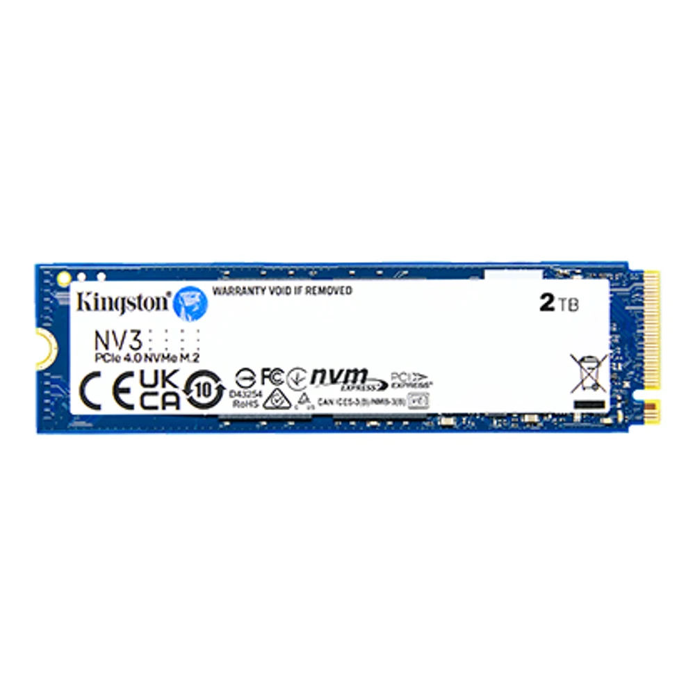 Kingston NV3 NVMe PCIe 4.0 SSD Interno 2TB M.2 2280-SNV3S/2000G foto 1