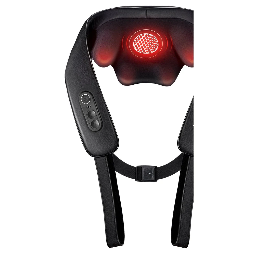 KNQZE Masajeador cervical y espalda inalámbrico