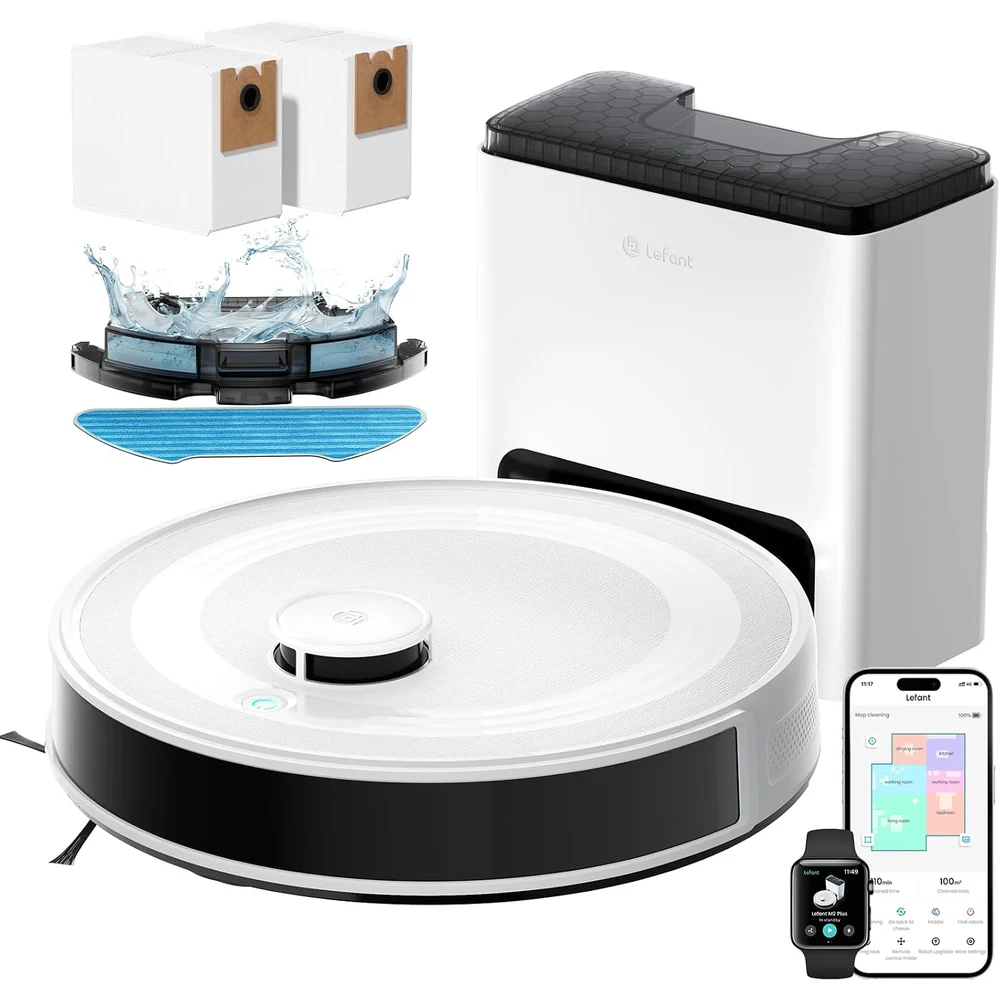 Lefant M2 Plus Robot Aspirador y Fregasuelos foto 1