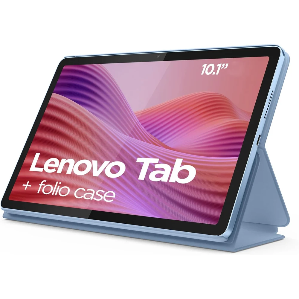 Lenovo Tab 10.1" 4GB+64GB Azul (con funda folio) foto 1