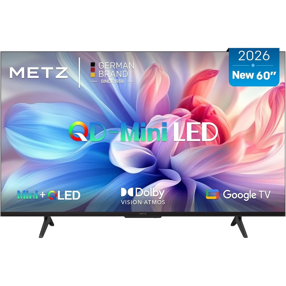 Metz 60" 4K Mini LED Smart TV HDR10+ Dolby Vision