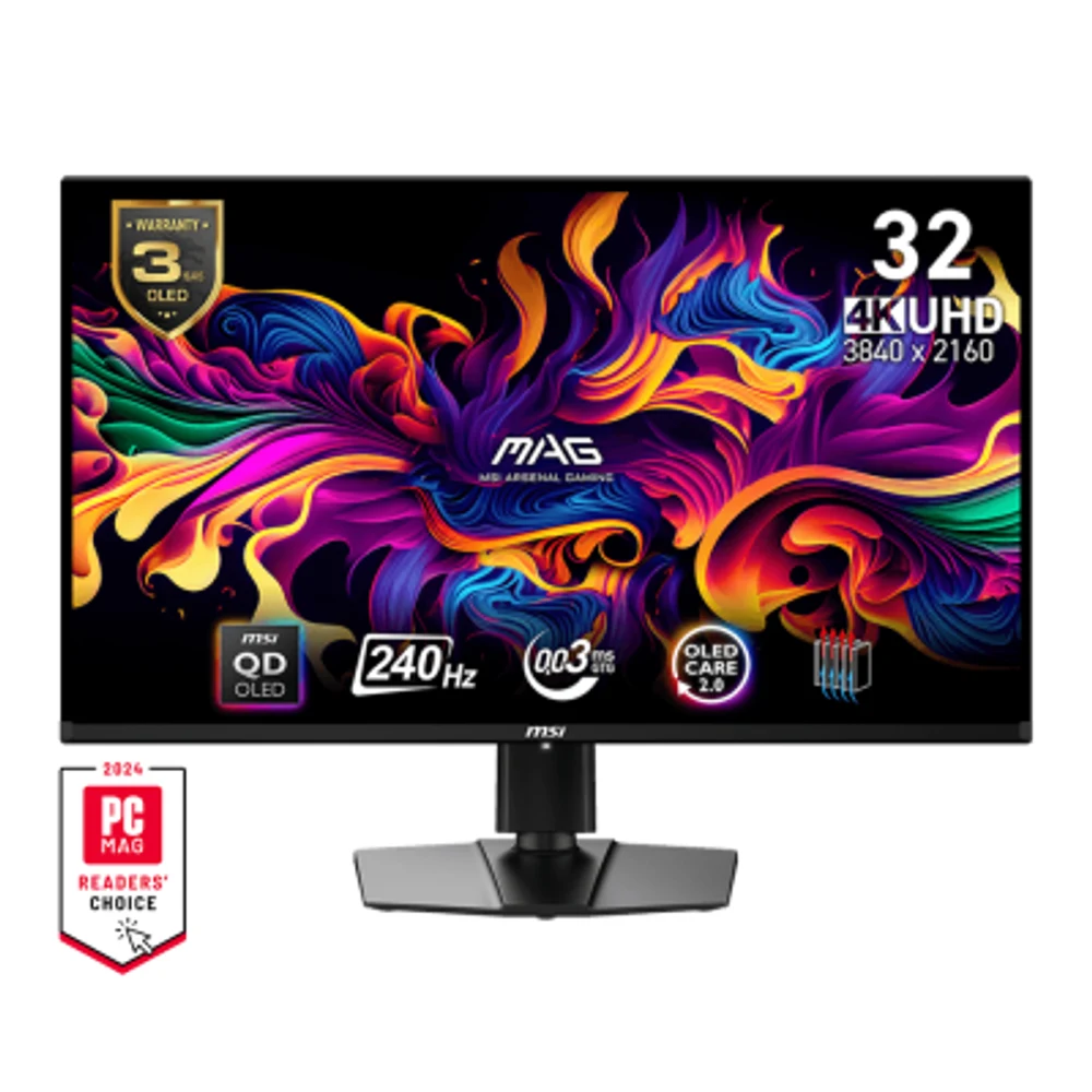 MSI mag 321UPX QD-OLED Monitor Gaming foto 1
