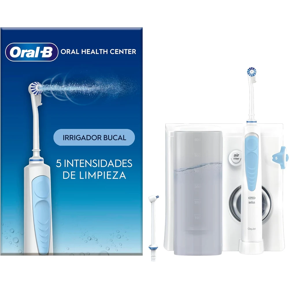 Oral-B Centro de Salud Bucal con Irrigador Dental Oxyjet foto 1