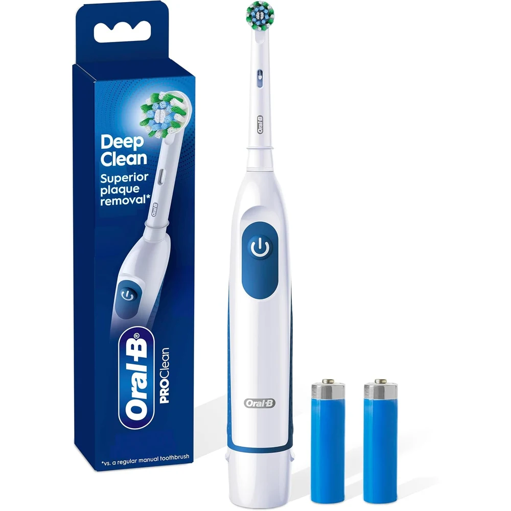 Oral-B Pro 100 3D White, Cepillo de Dientes con Batería foto 1