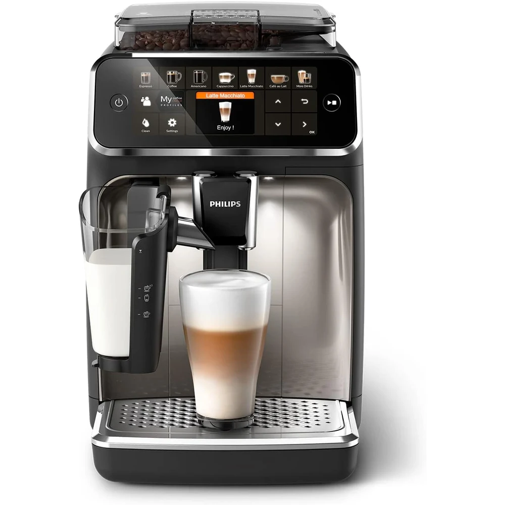 Philips Serie 5400 Cafetera Superautomática (Cromado) foto 1