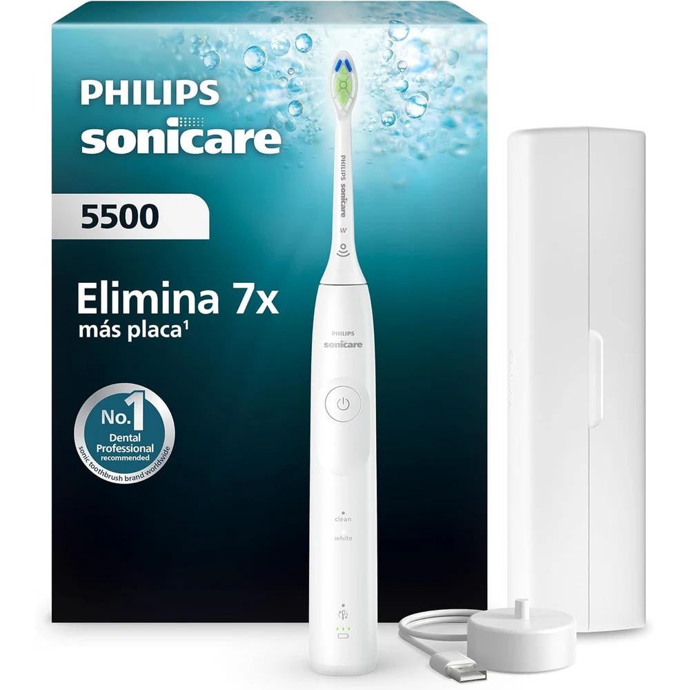 Philips Sonicare 5500 Cepillo Dental Eléctrico Sónico, HX7110/02 foto 1