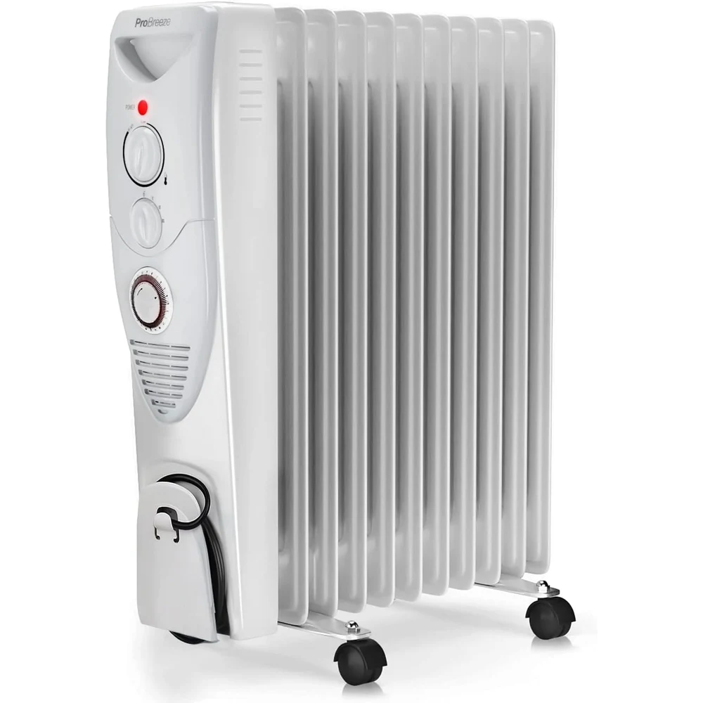 Pro Breeze Radiador de Aceite de 2500W