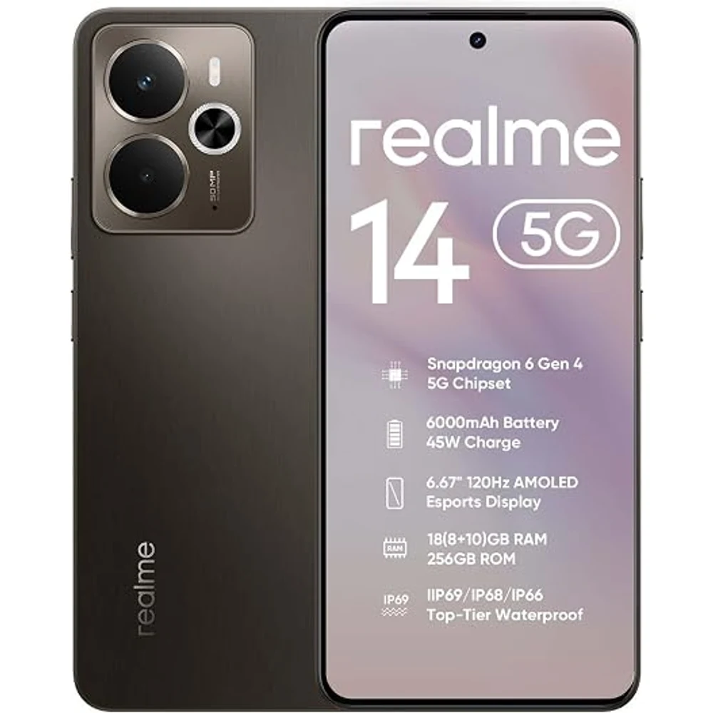 realme 14 5G 8GB+256GB Titanio