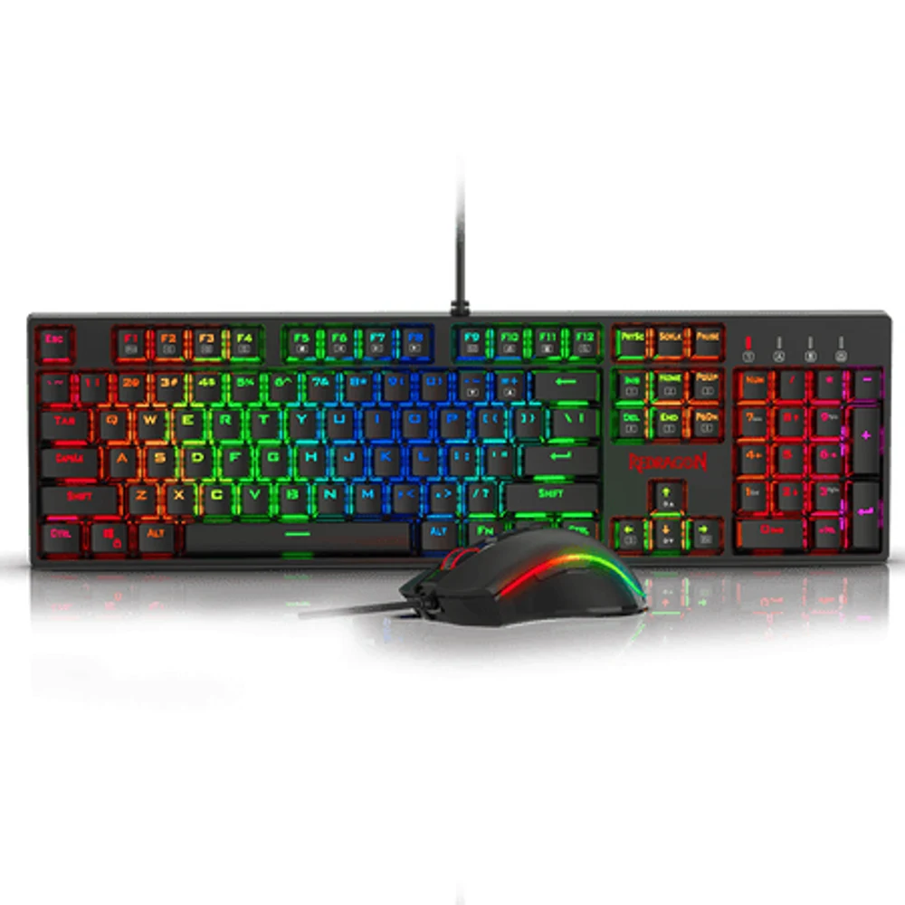 Redragon K582 Teclado Mecánico RGB Lineal 100% foto 1