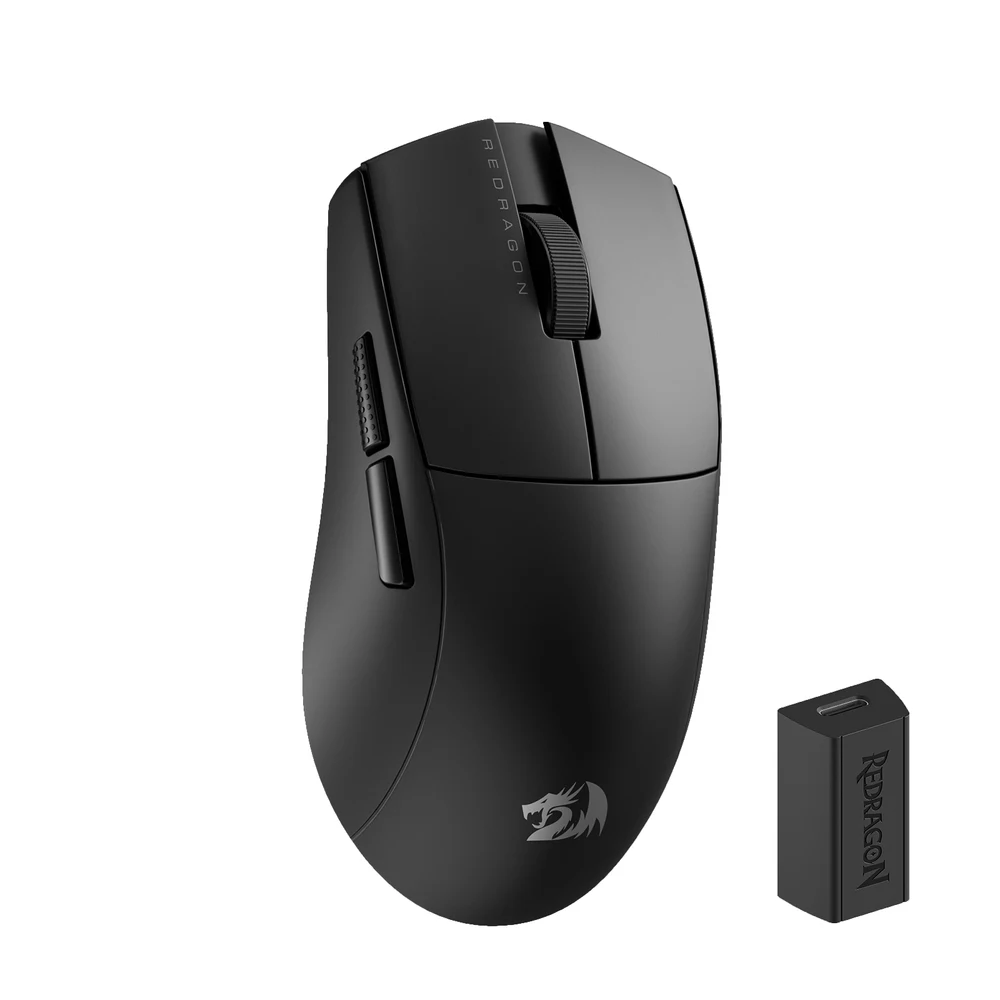 Redragon M916 Pro Ratón Gaming 3 Modos Inalámbrico 49g 26K dpi 4K