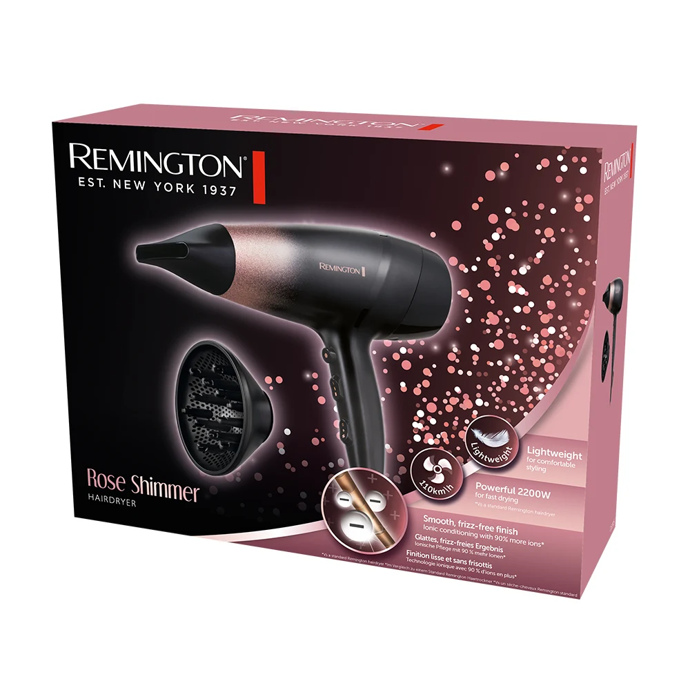 Remington Secador de Pelo Profesional Silk foto 1