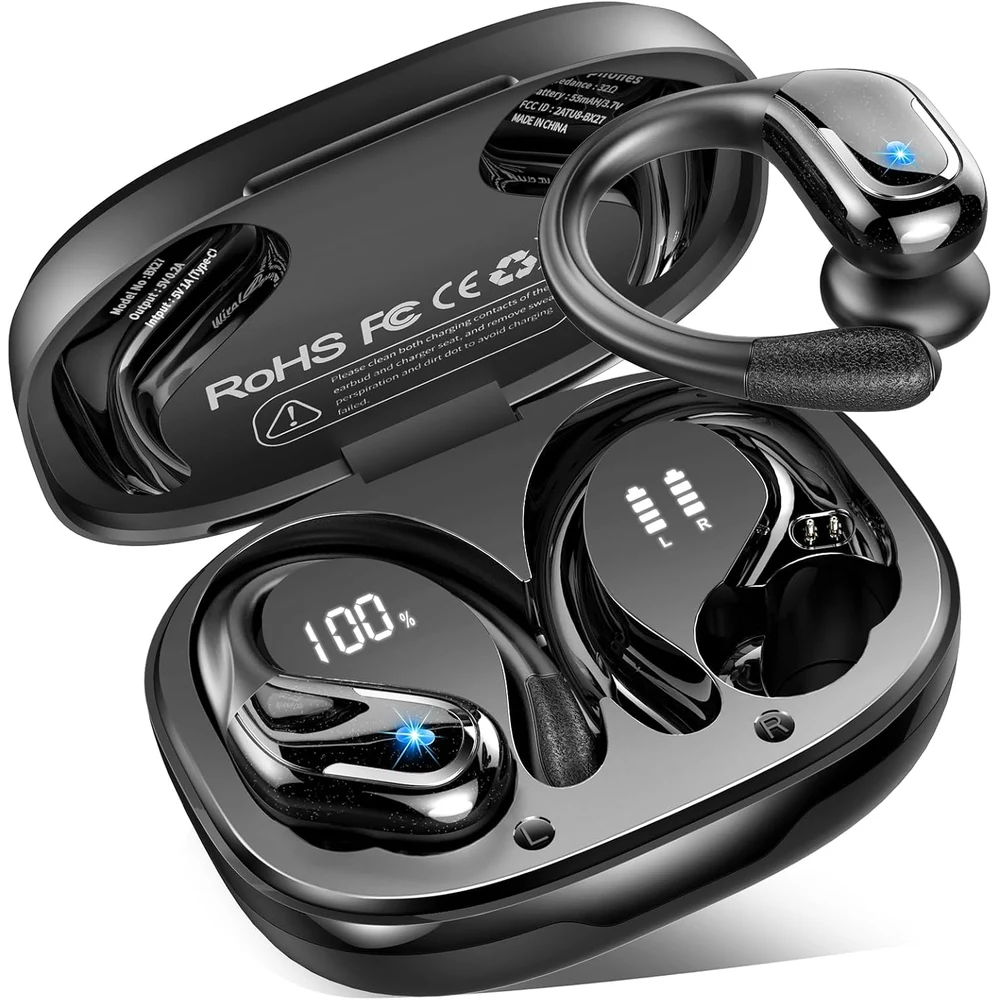 Rulefiss BX27 Auriculares Deportivos Bluetooth 5.4 foto 1