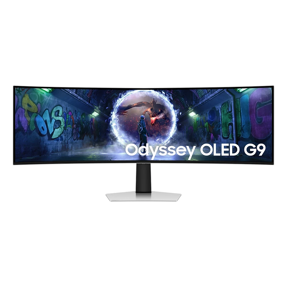 Samsung Monitor Odyssey OLED G9 G93SD 49" DQHD con 240Hz y Glare Free foto 1
