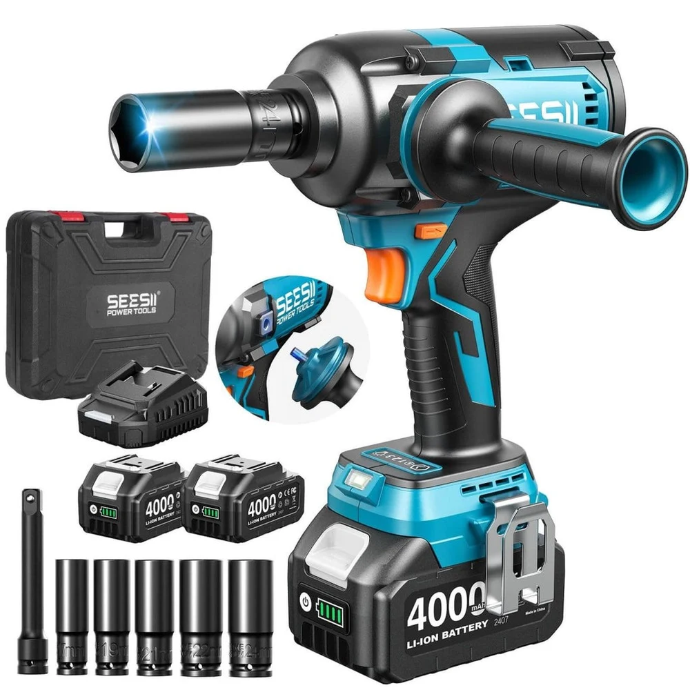 Seesii 1200 N·m llave de impacto a batería