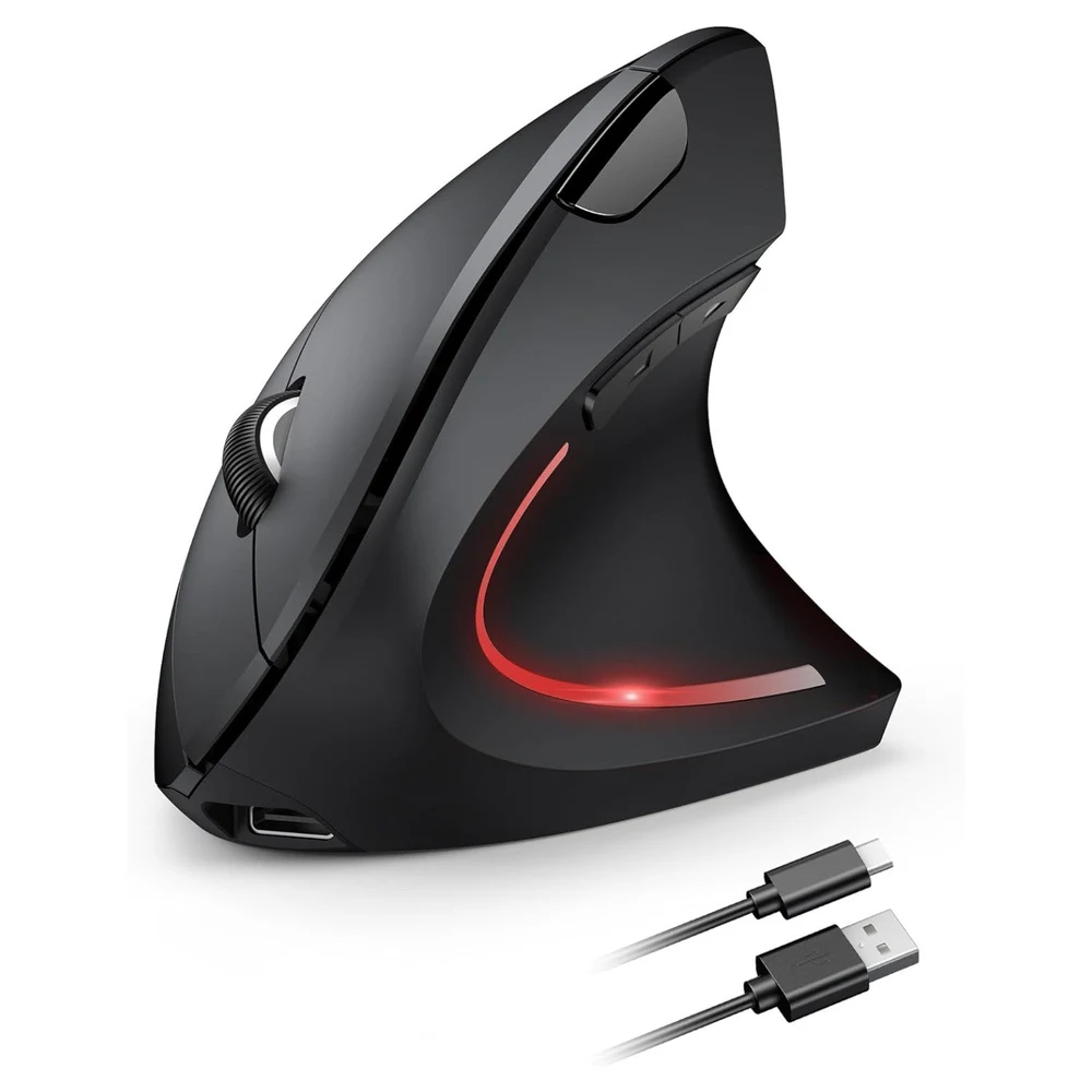 TECKNET Ratón Ergonómico Recargable foto 1