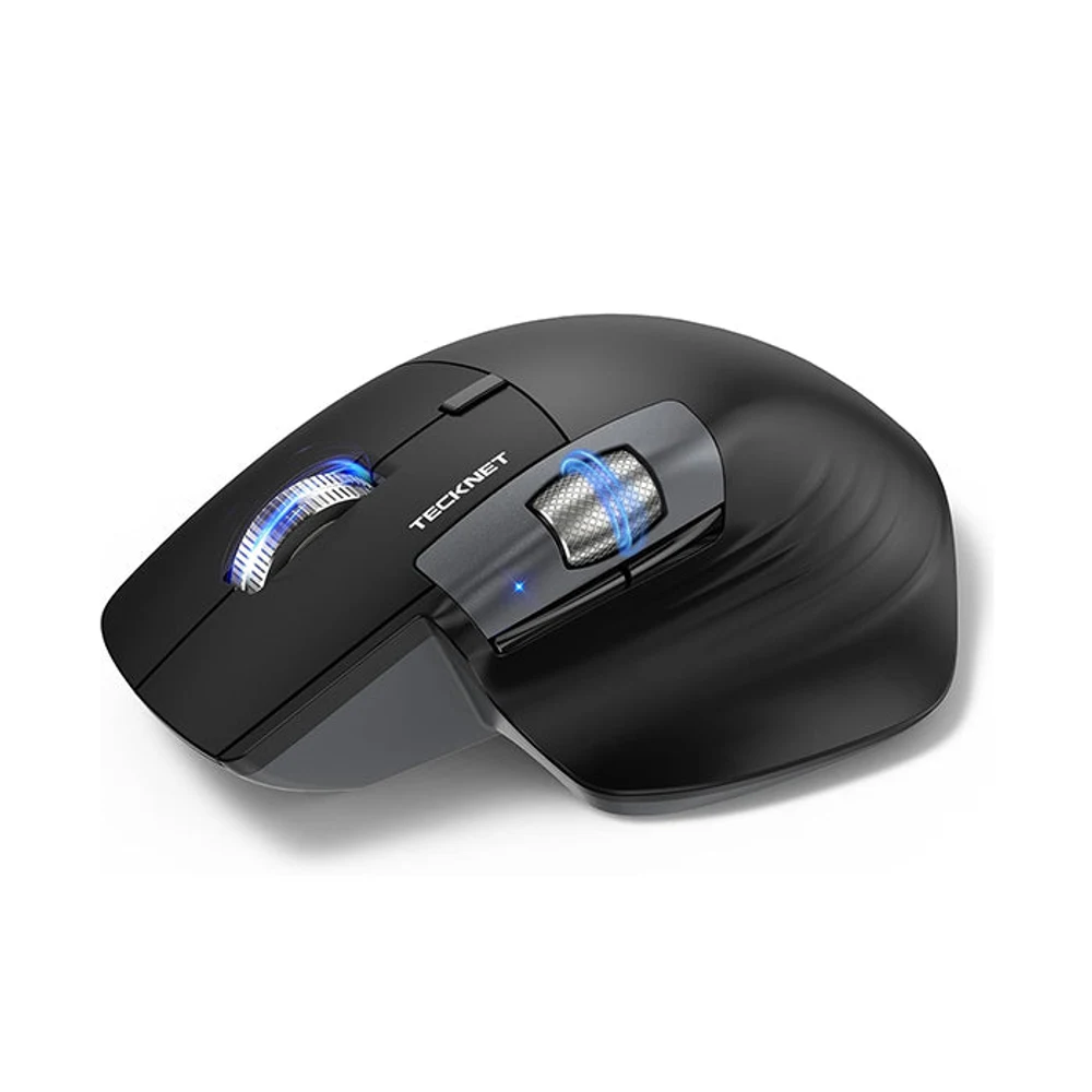 TECKNET Ratón Inalámbrico Bluetooth con Rueda Lateral foto 1