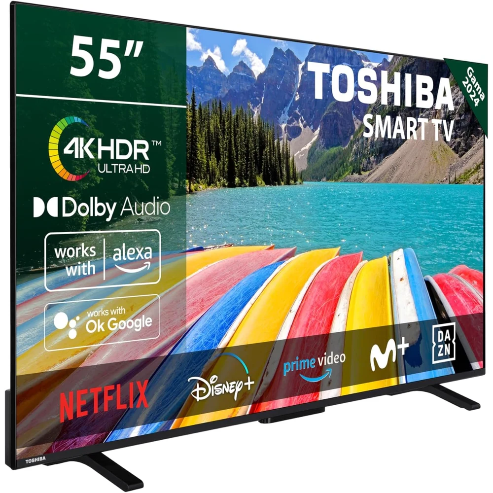 Toshiba 55UV2363DG 55" 4K UHD sin Marcos