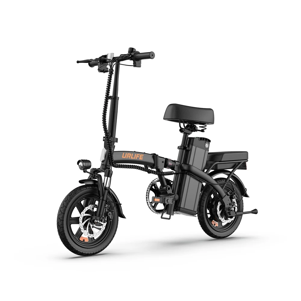 URLIFE Bicicleta eléctrica Plegable de 14"