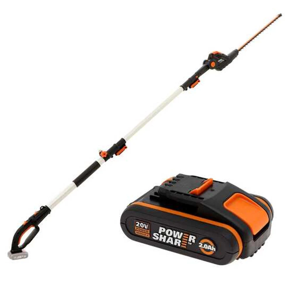 Worx WG252E.9 Cortasetos Telescópico 20V 45cm