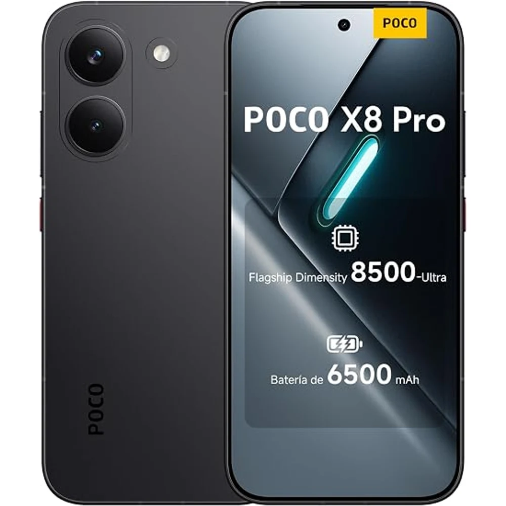 XIAOMI POCO X8 Pro 8GB+256GB Negro foto 1